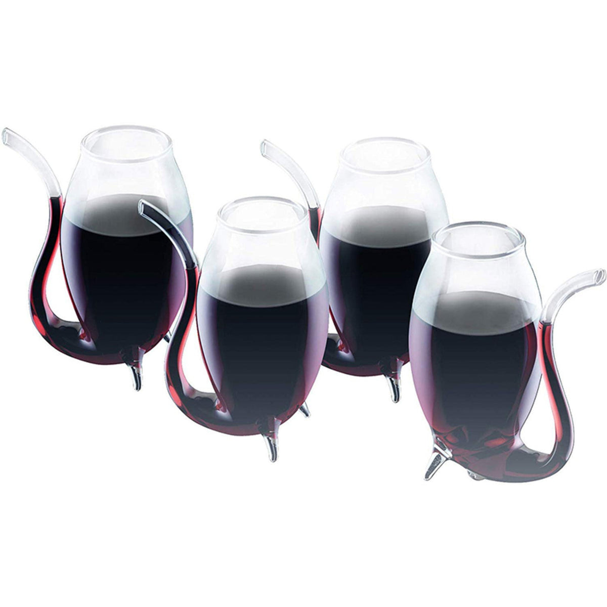 Barcraft 4 Glass Port Sippers Gift Set