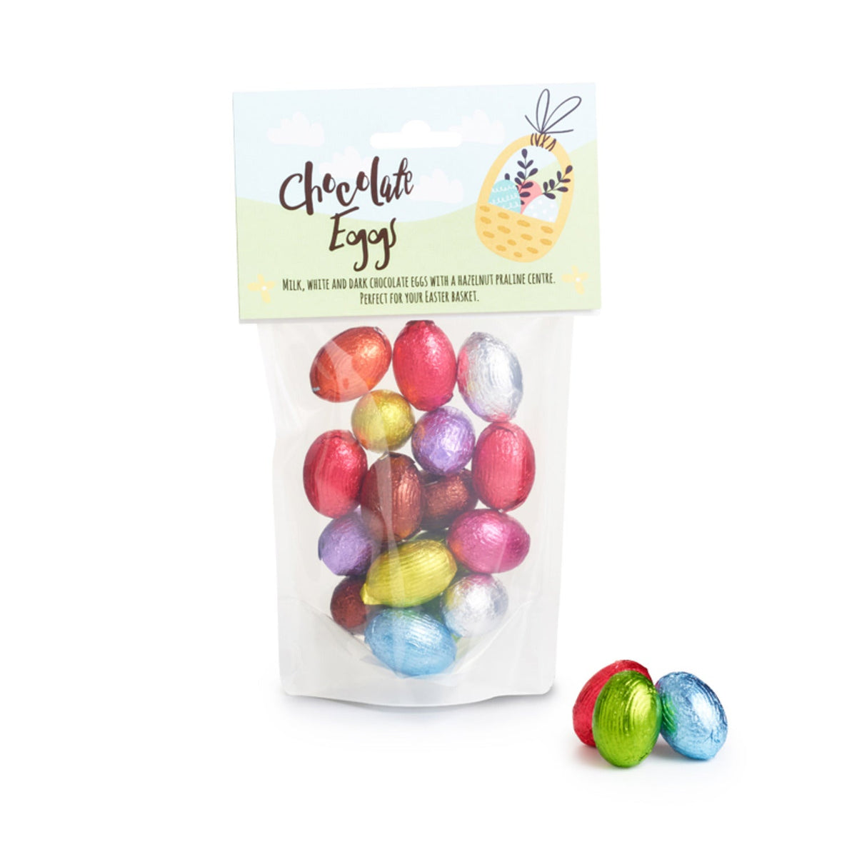 Mini Foiled Chocolate Eggs 150g