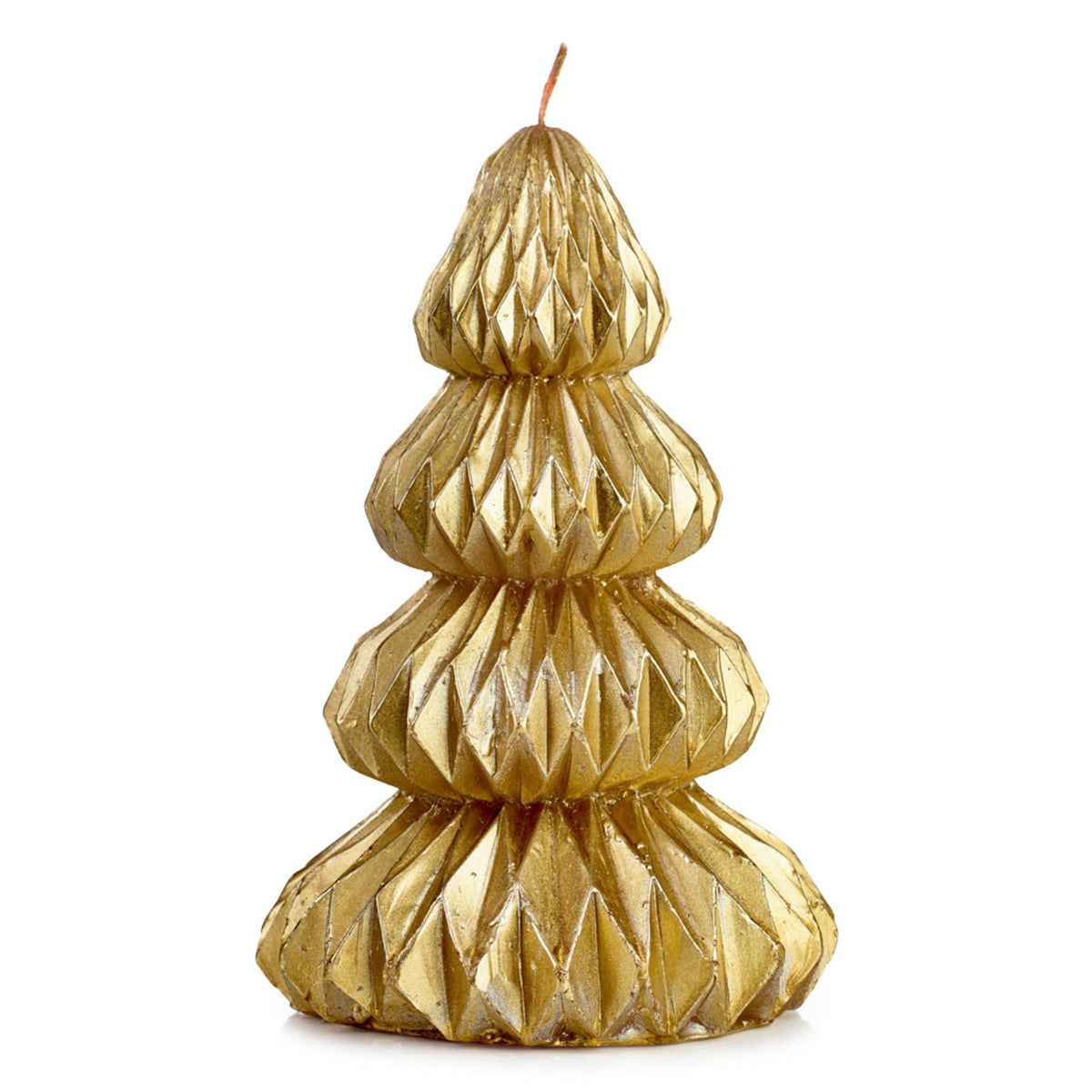 Large Ornate Gold Tree Candle