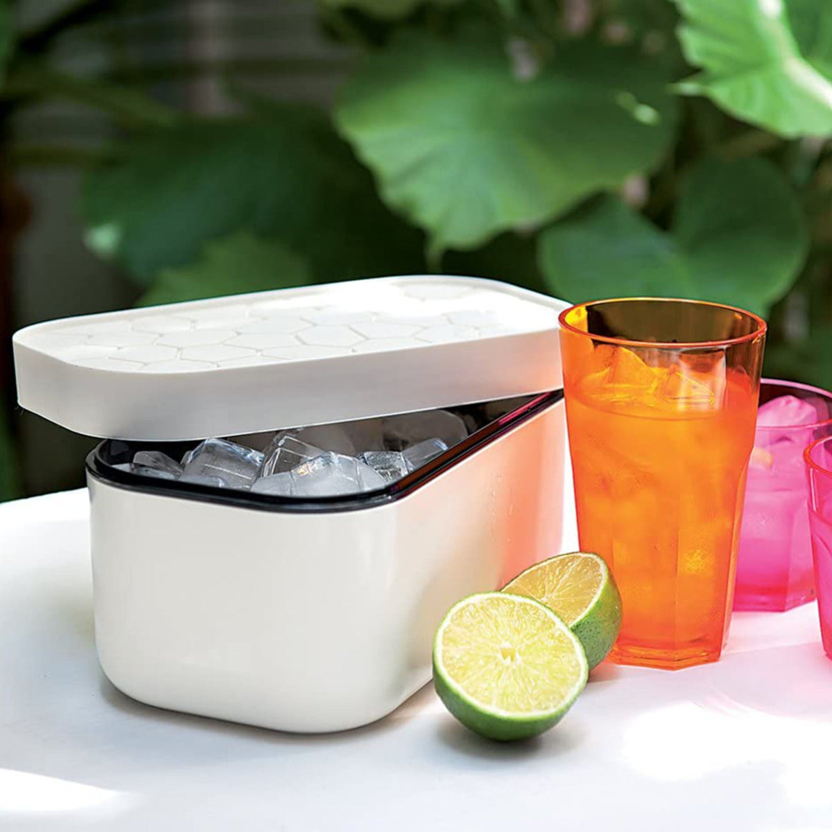Lékué Ice Cube Box Tray - White