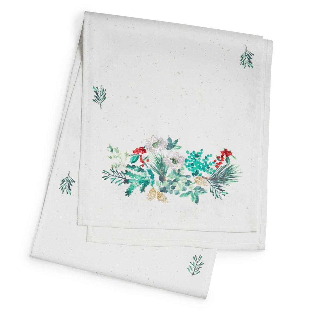 Lakeland Evergreen Traditional Christmas Table Runner