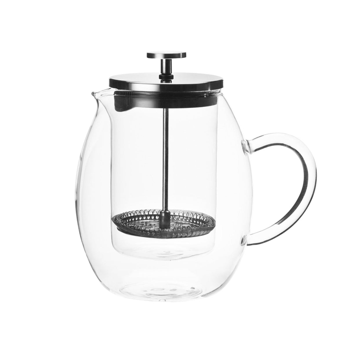 Lakeland Double Walled Glass Cafetière 6-Cup 600ml