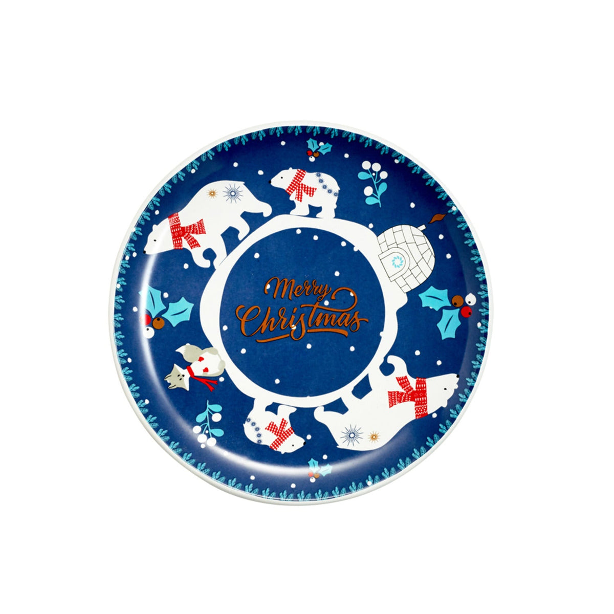 Polar Bear Plate – 20cm Dia.
