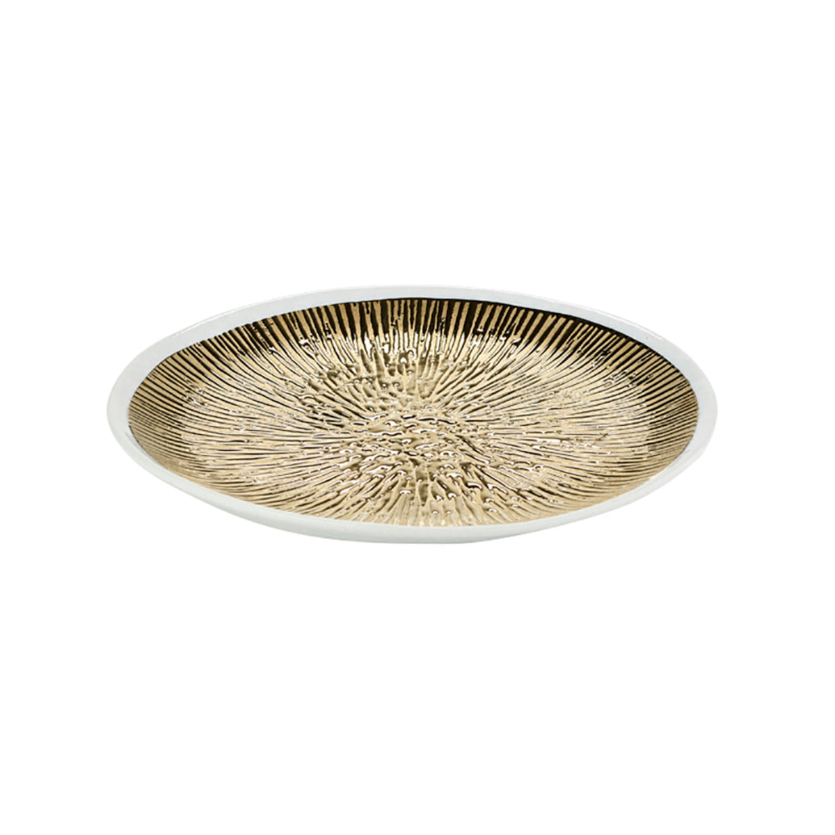 Lakeland Gold Textured Plate - 27.5cm Dia.