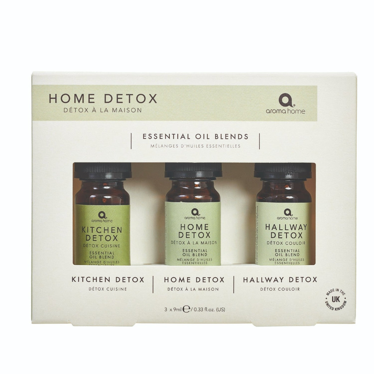 Home Detox Essential Oils Gift Set – Set of 3