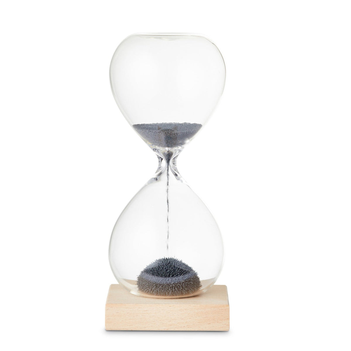 Kikkerland Magnetic Hourglass Timer – 60 Second Countdown
