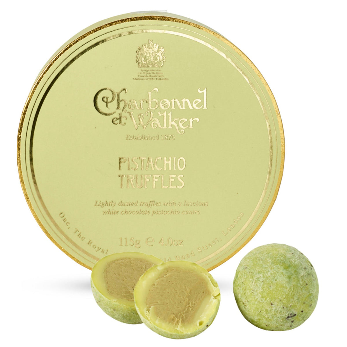 Charbonnel et Walker Pistachio Truffles 115g