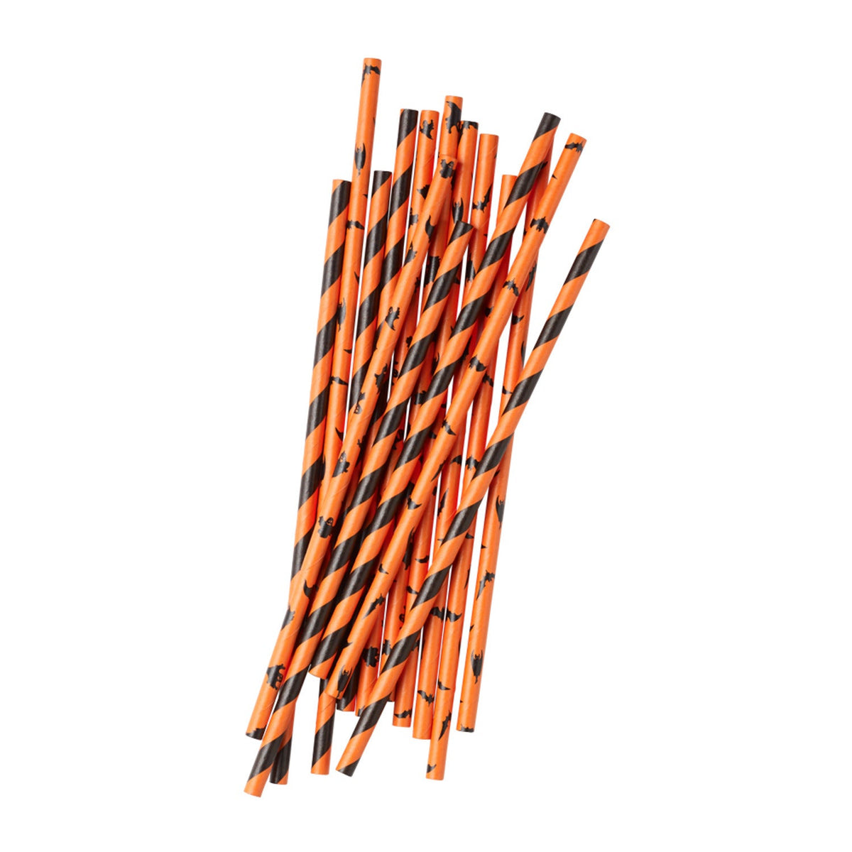 50 Halloween Paper Straws