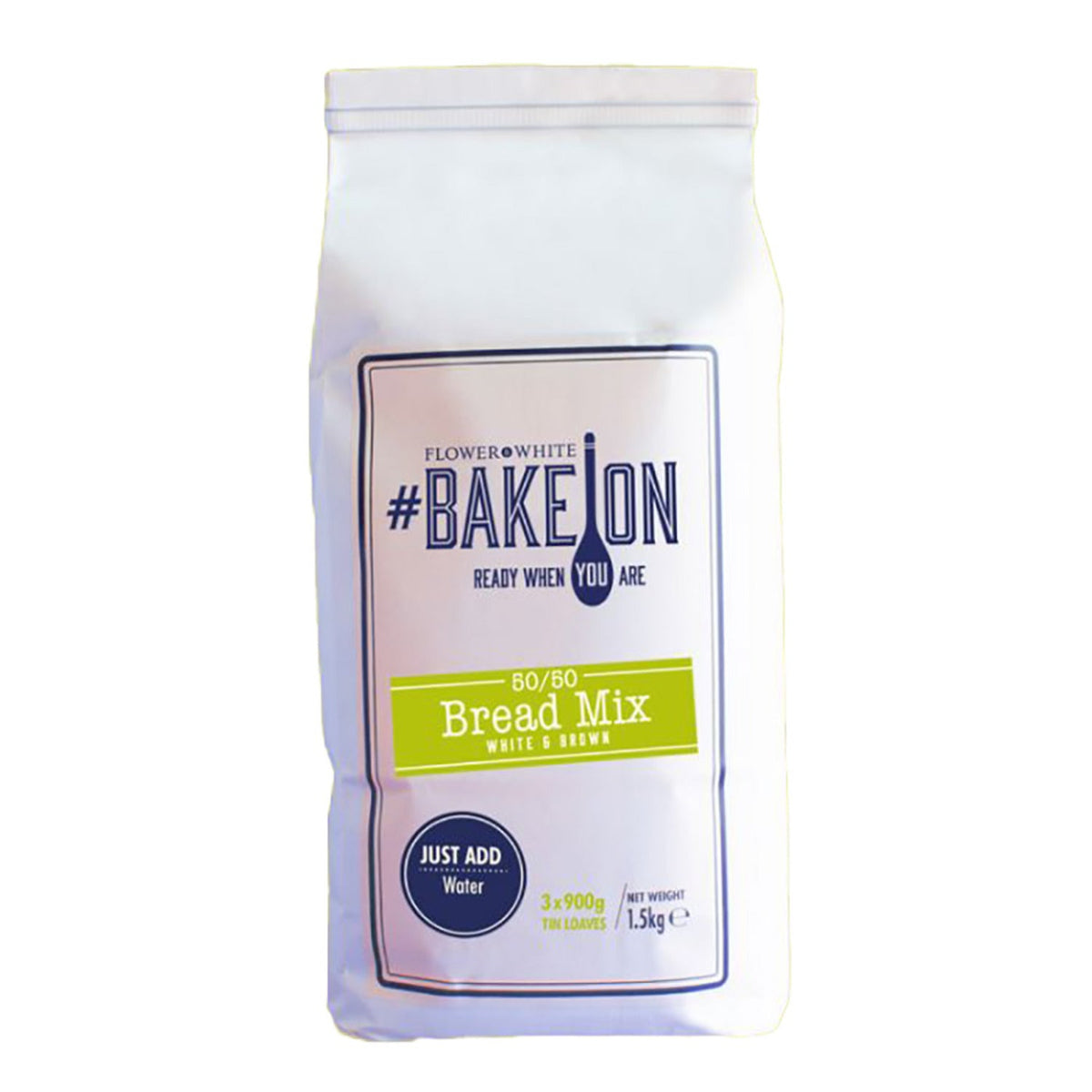 Flower & White 50-50 White & Brown Bread Mix 1.5kg