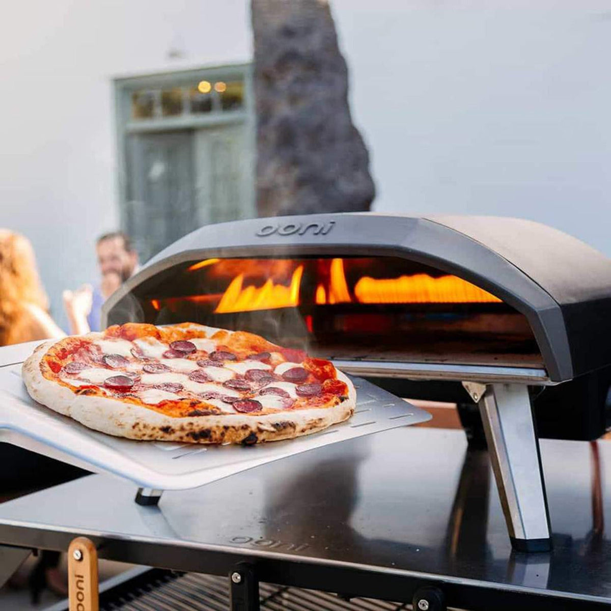 Ooni Koda 16 Gas-Fired Outdoor Pizza Oven with Baking Stone