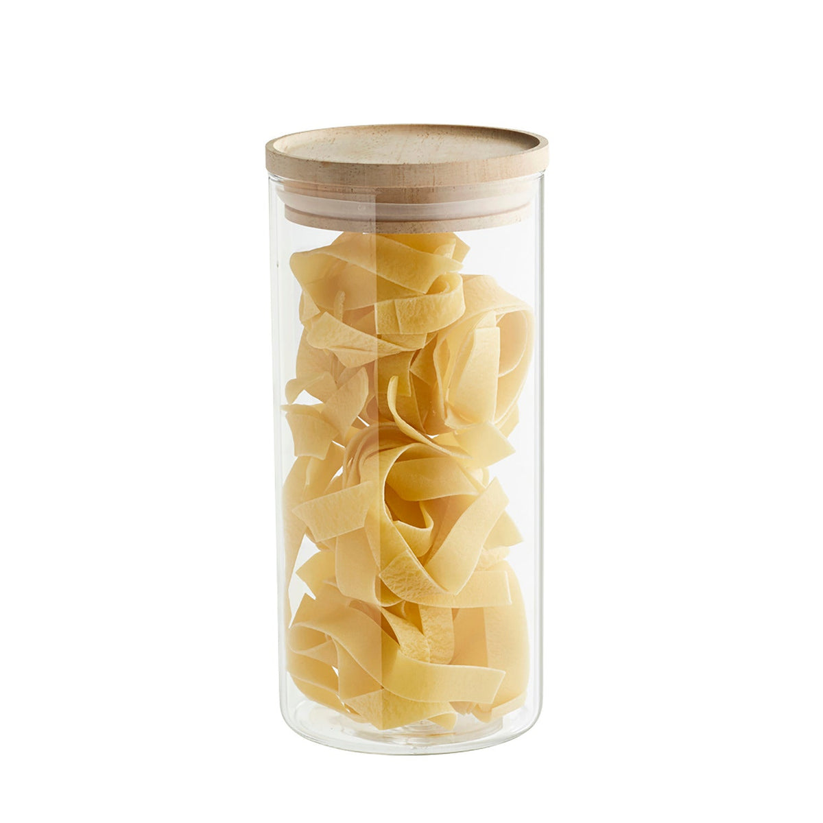 Lakeland Glass Storage Jar with Bamboo Lid – 1.3L