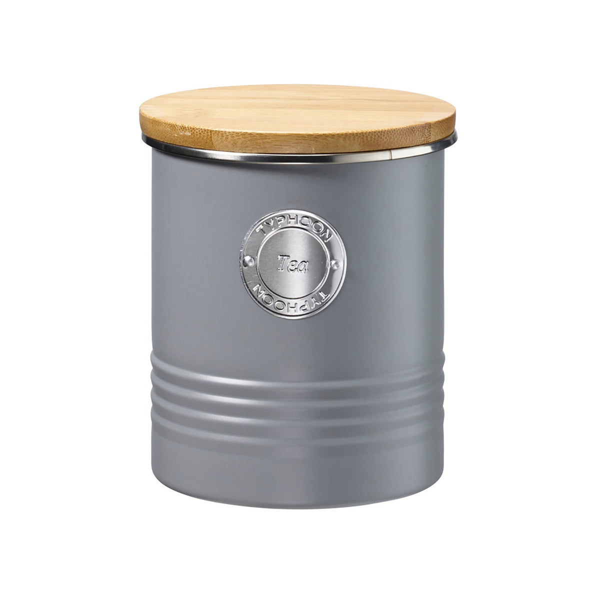 Typhoon Living Tea Storage Canister – Putty Grey 1L