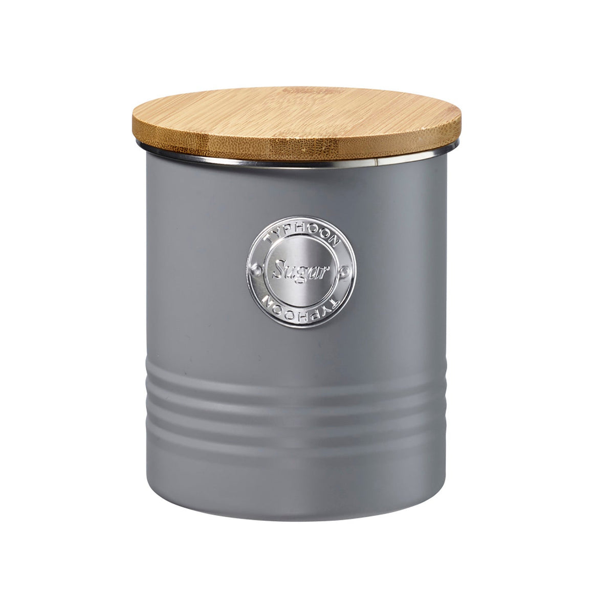 Typhoon Living Sugar Storage Canister – Putty Grey 1L