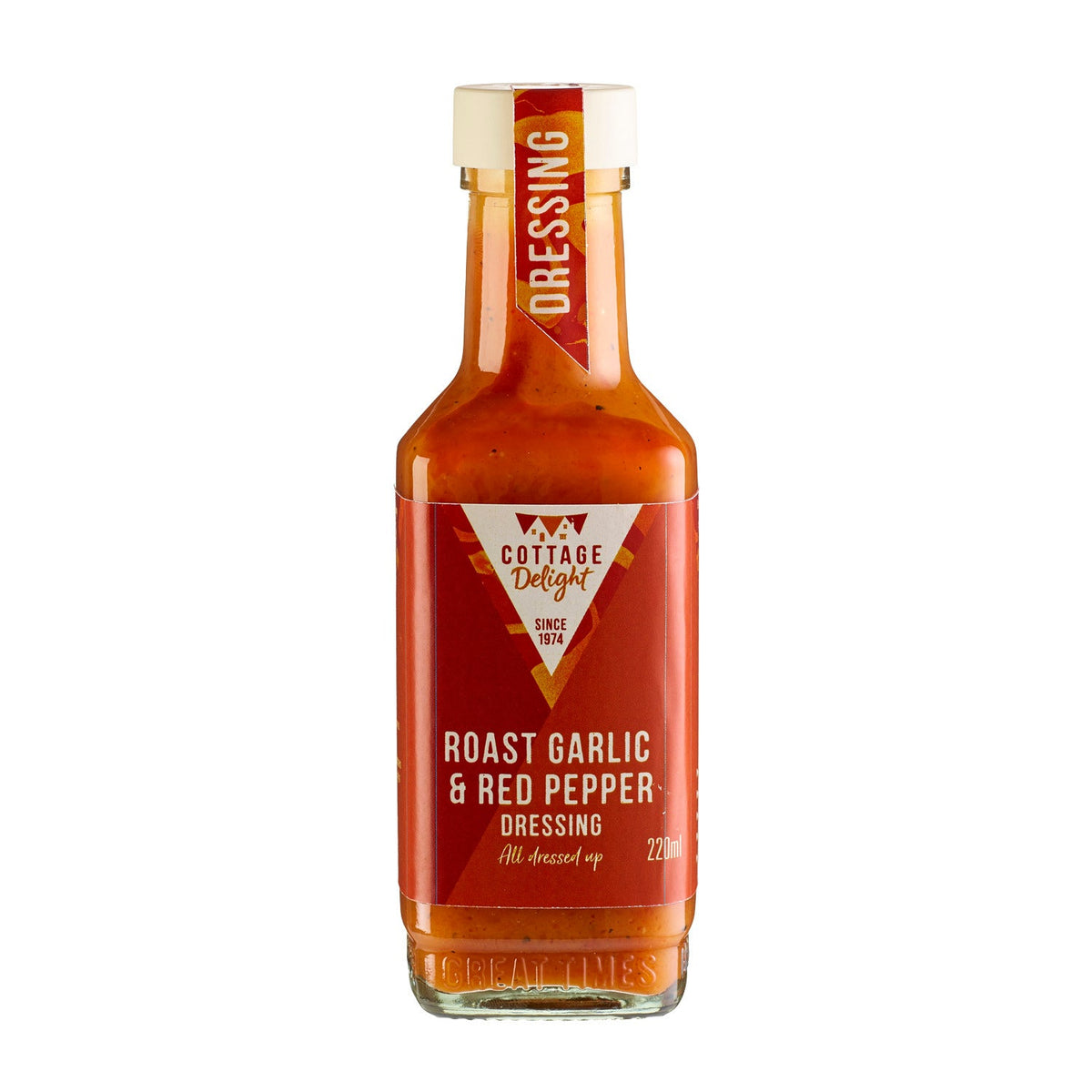 Cottage Delight Roast Garlic and Red Pepper Dressing – 220ml