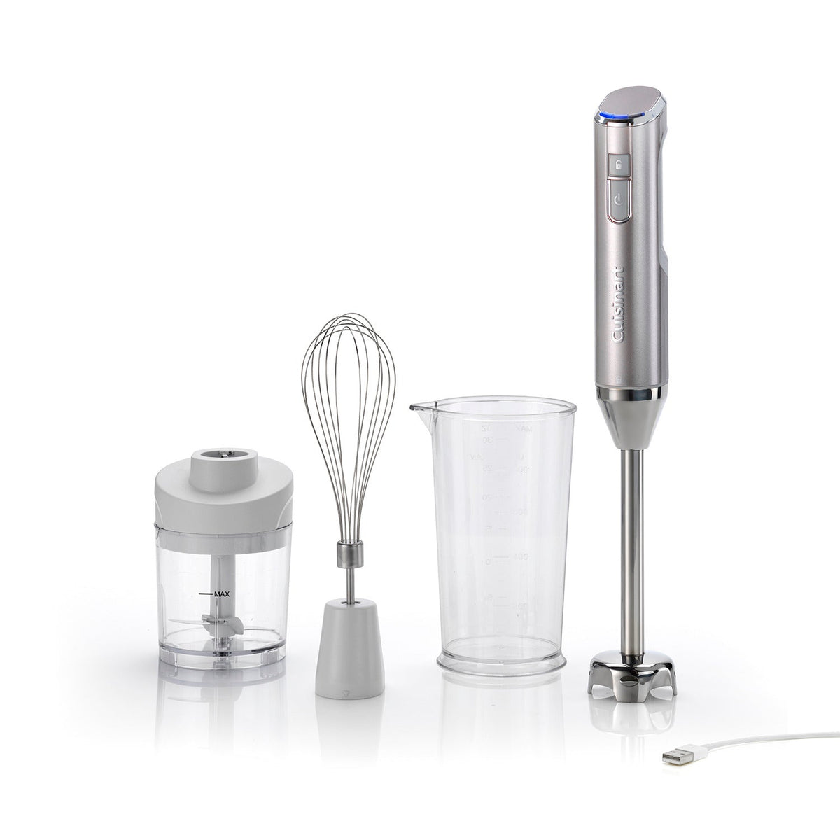 Cuisinart Silver Cordless Hand Blender RHB100U