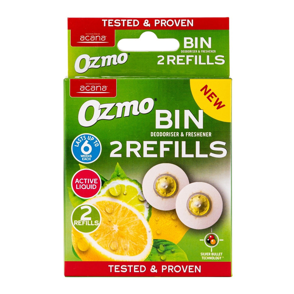 Ozmo Bin Deodoriser Refill Pack