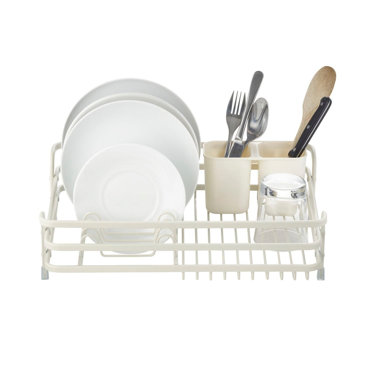 Lakeland Cream Aluminium Dishrack