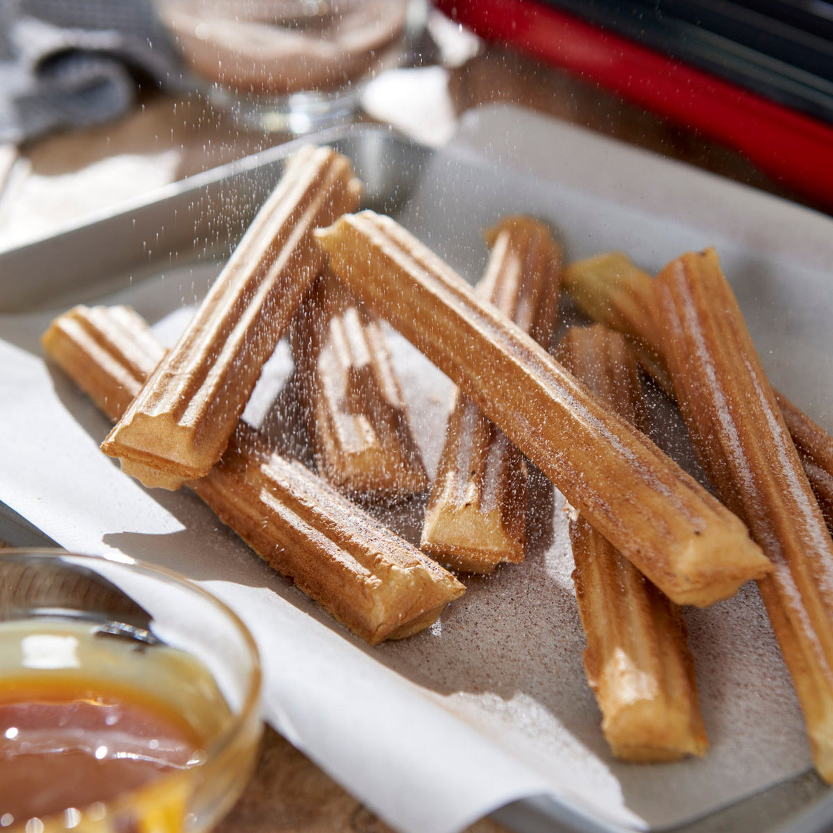 Lakeland Electric Non-Stick Churro Maker Red