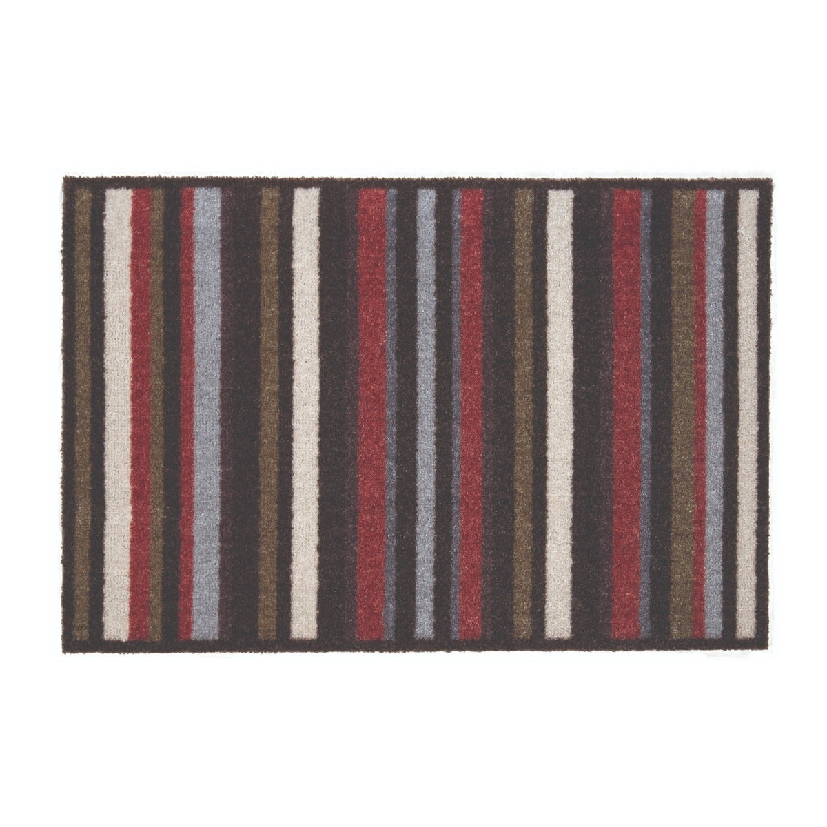 Likewise Matting Recylon Mayfair Berry Stripe Mat 75 x 50cm