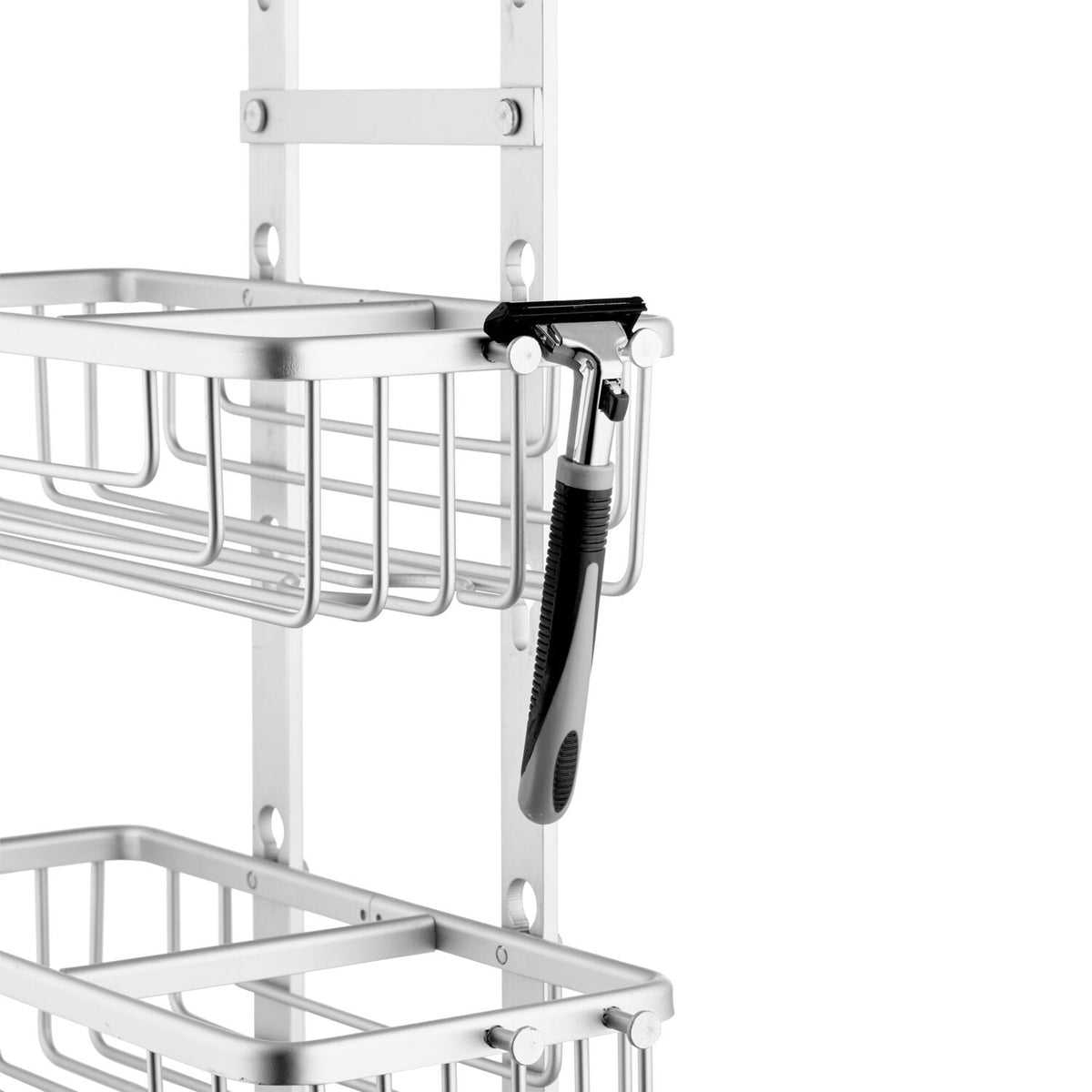 Lakeland Aluminium Adjustable Bath and Shower Caddy