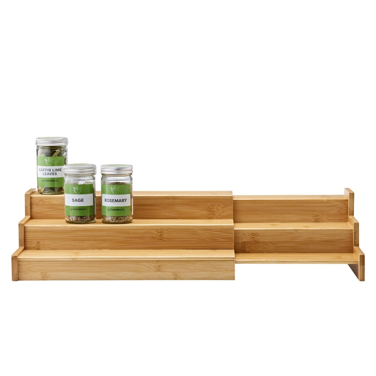 Lakeland Extendable Bamboo Shelf Organiser
