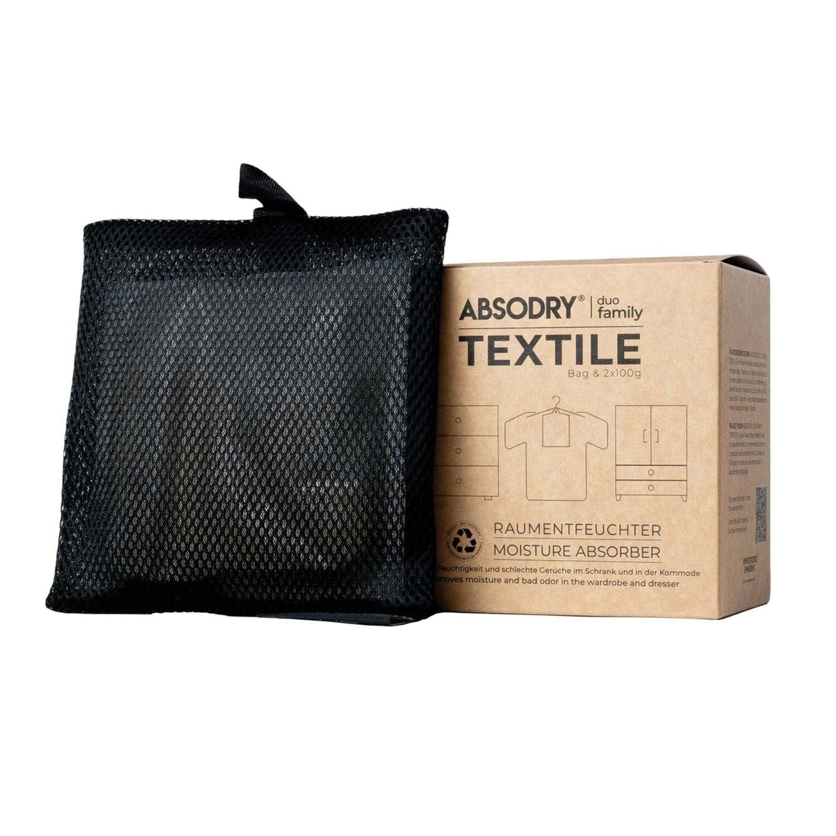 Absodry Moisture Absorber Textile Bag