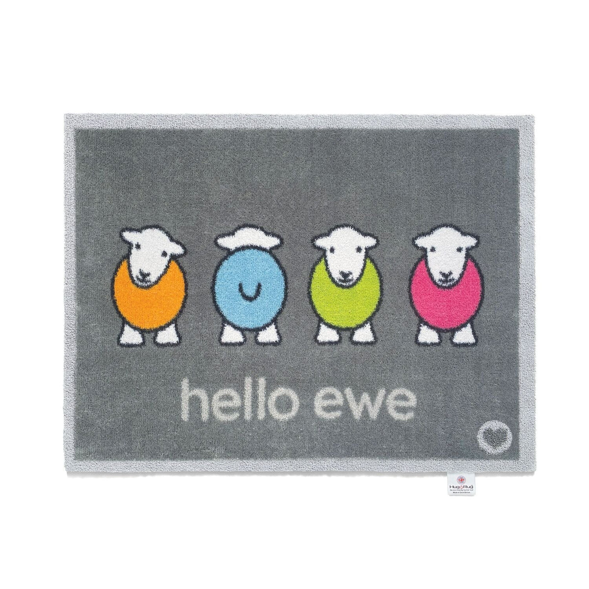 Hug Rug ‘Hello Ewe’ Herdy Doormat
