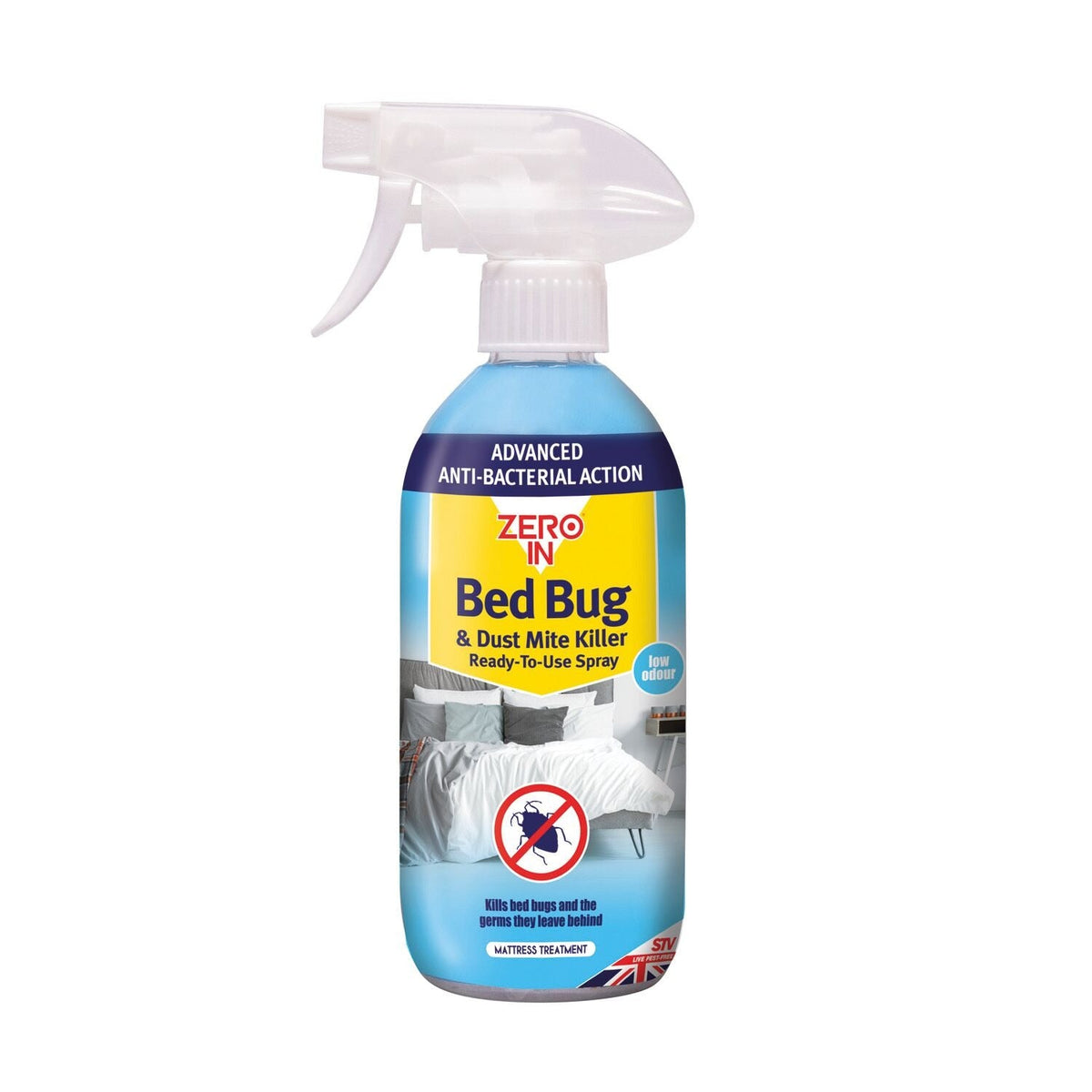 Zero In Bed Bug and Dust Mite Spray 500ml
