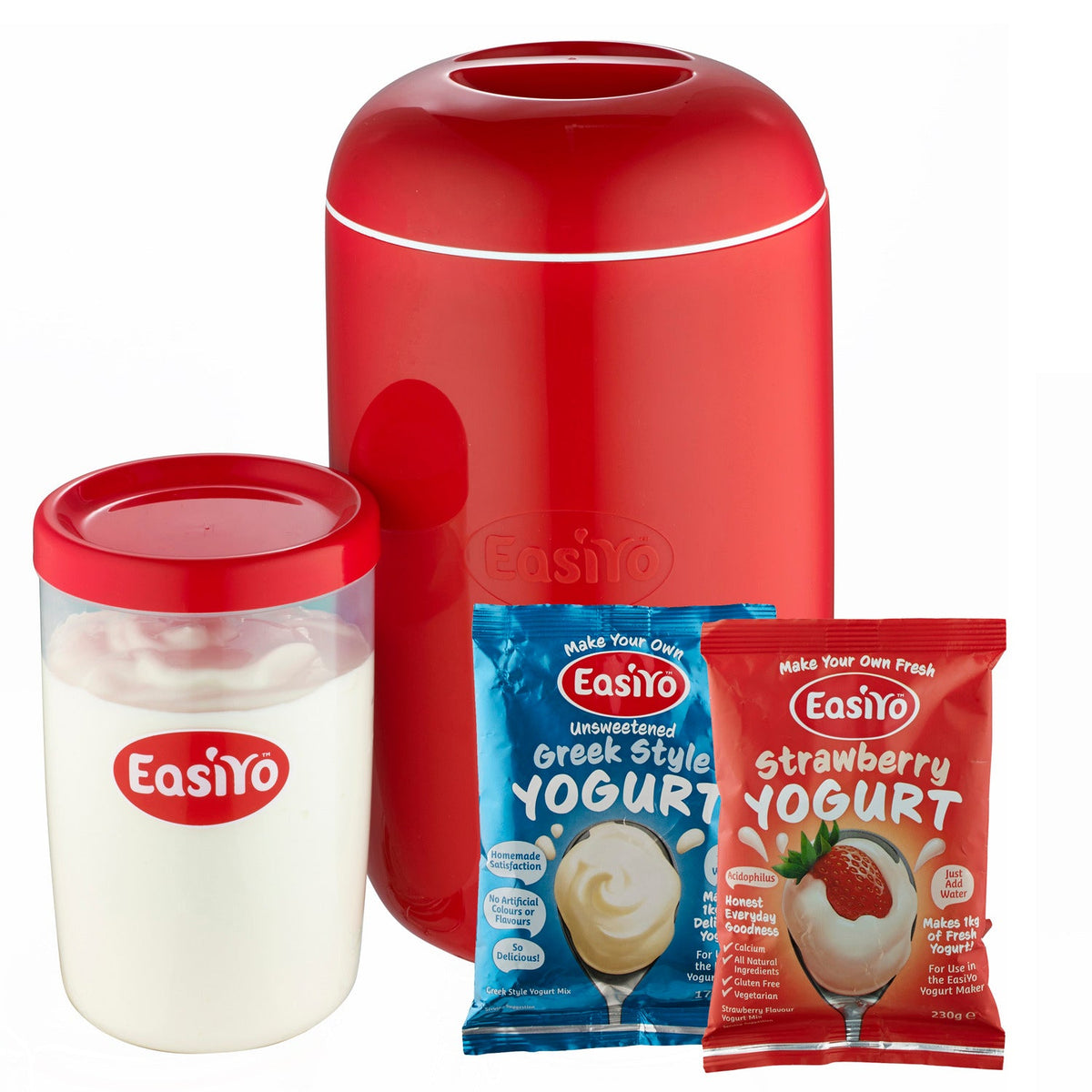 EasiYo 1kg Yogurt Maker and 2 Sachets Starter Kit