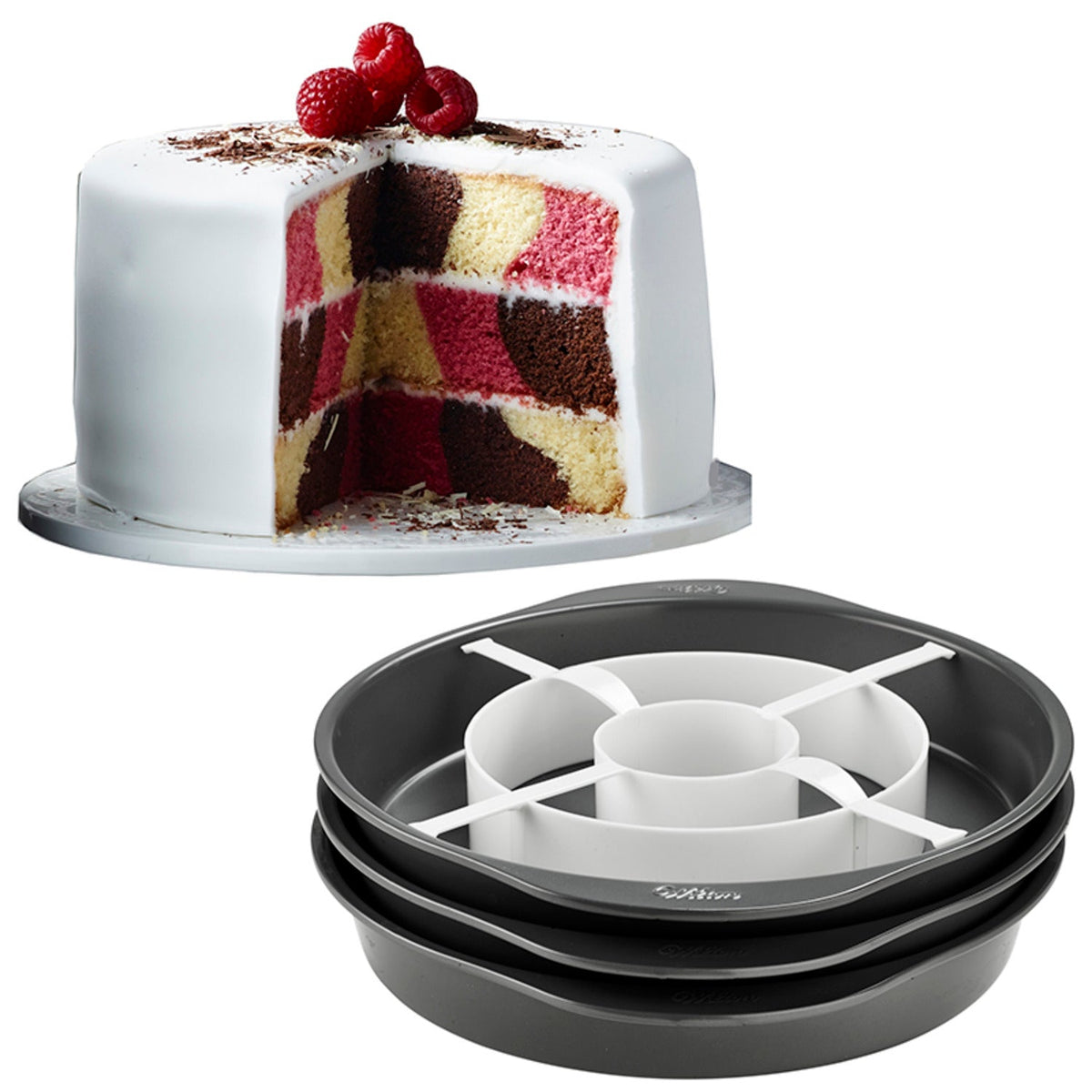 Wilton Checkerboard Cake Pan Set