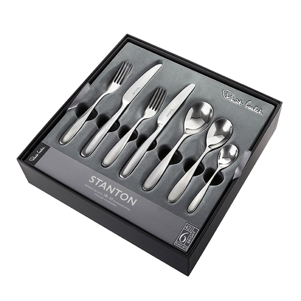 42pc Robert Welch Stanton Cutlery Gift Set
