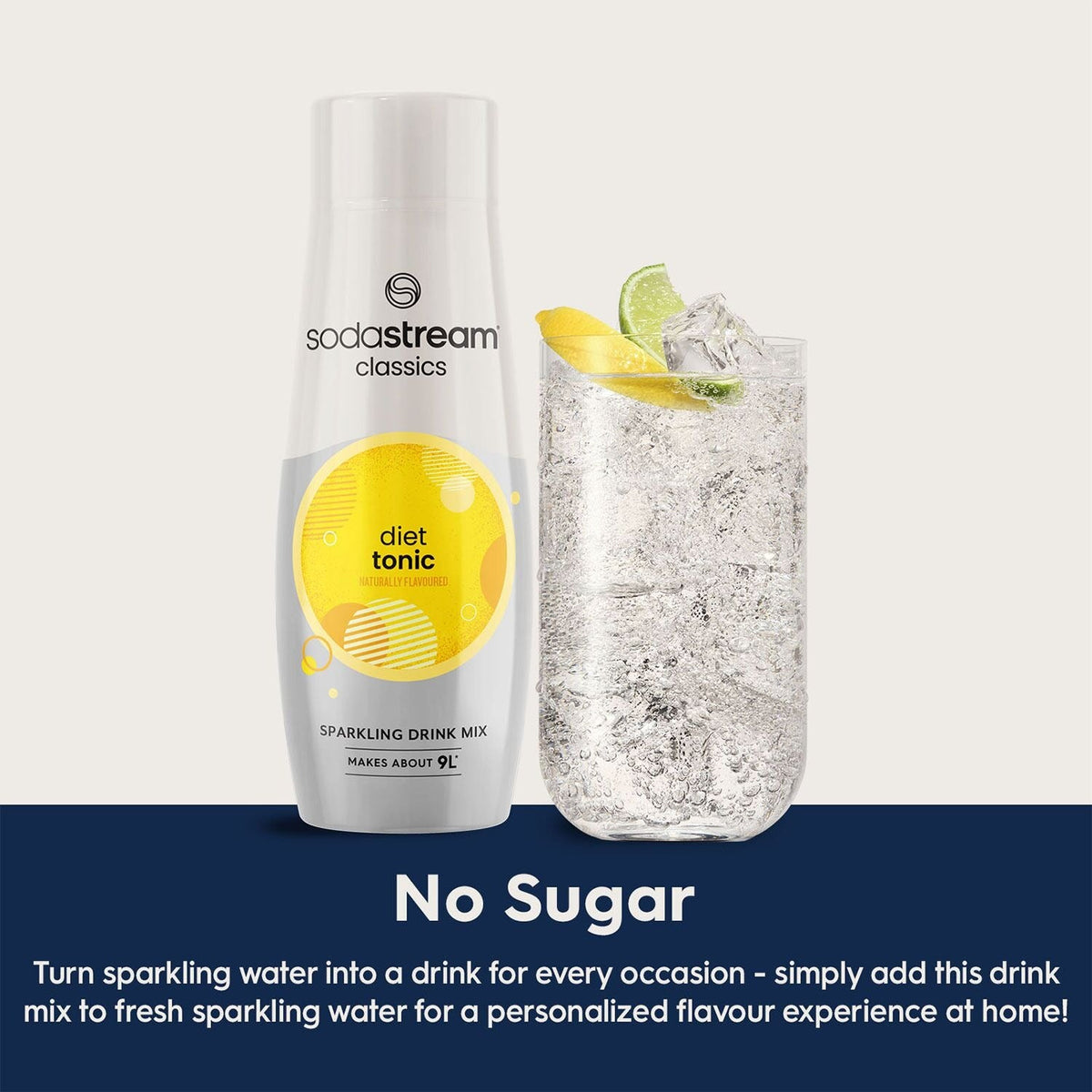 SodaStream Classics Diet Tonic Sparkling Drink Mix 440ml