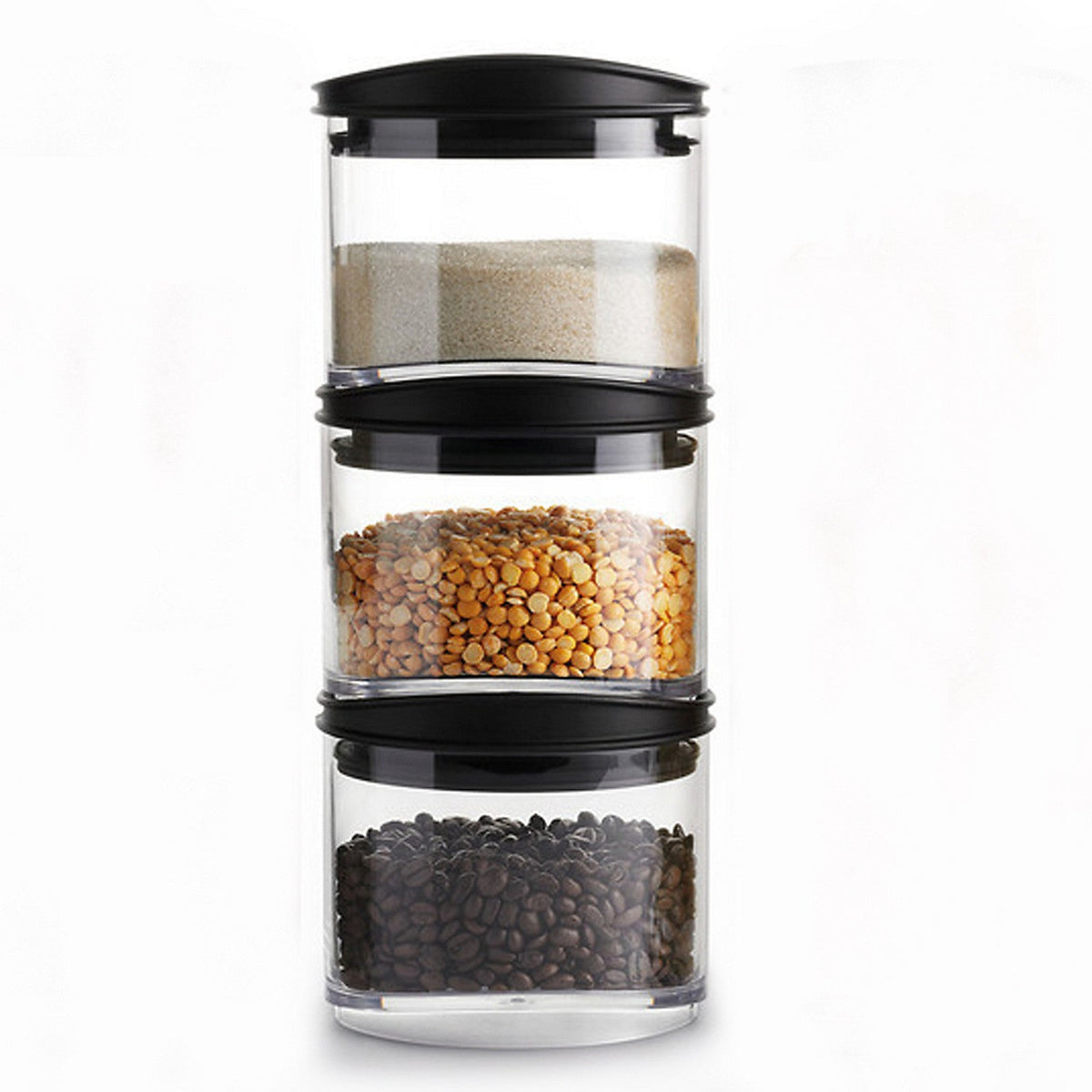 Robert Welch Signature 3-Piece Storage Jar Set 600ml