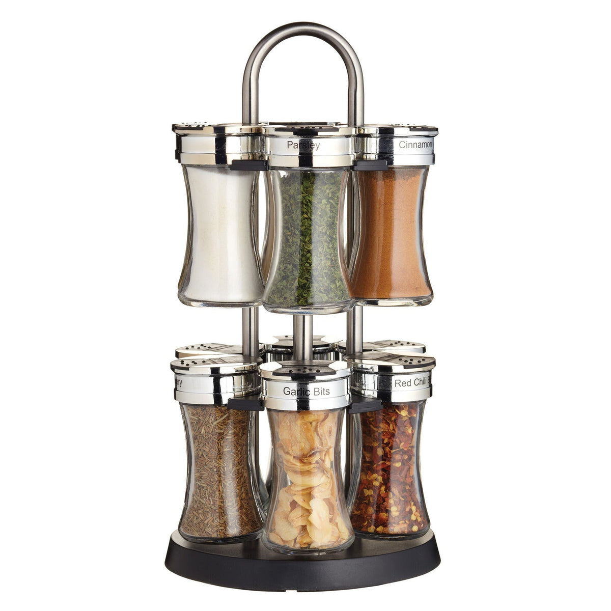 Masterclass 12-Jar Revolving Spice Rack