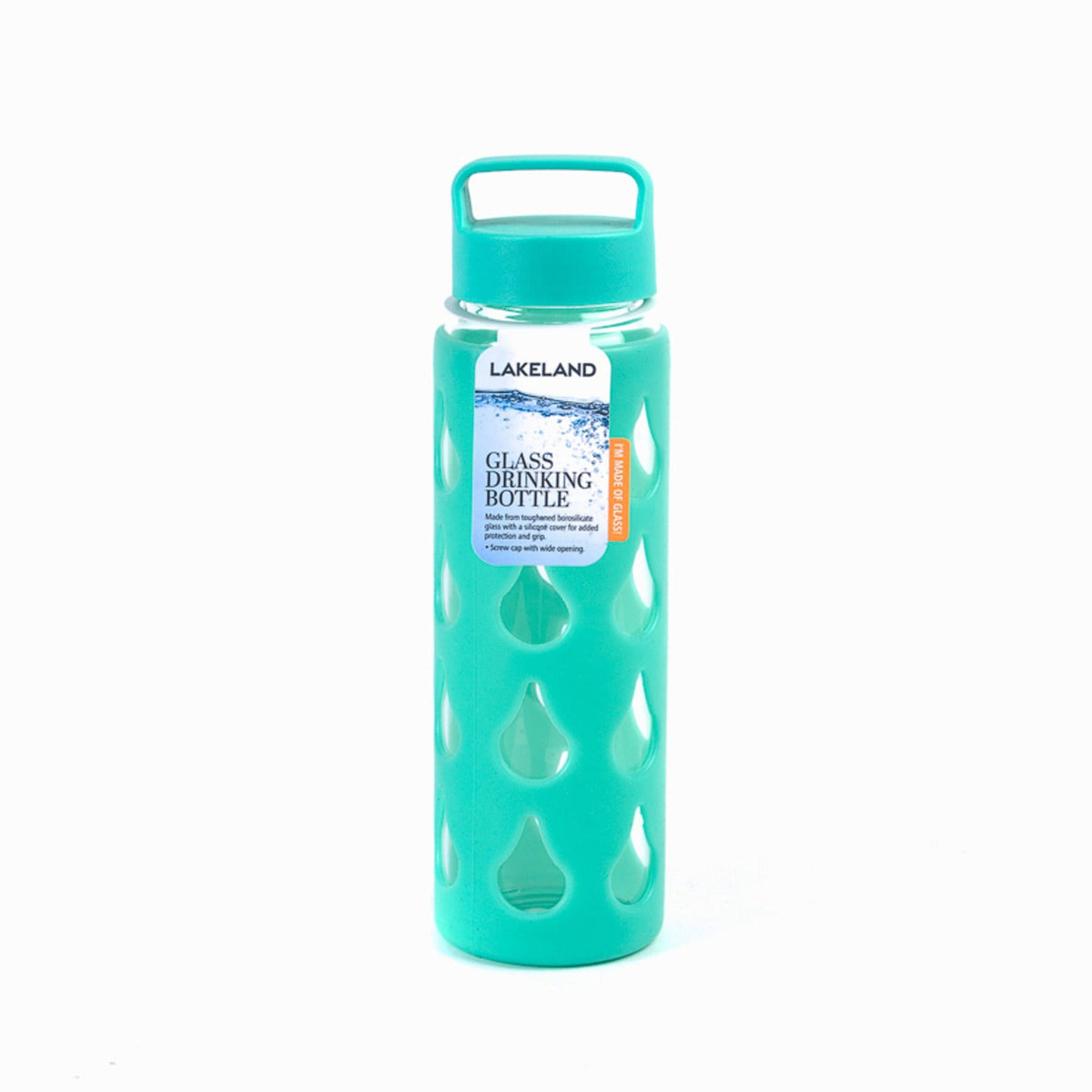 Lakeland Glass Water Drinks Bottle 700ml