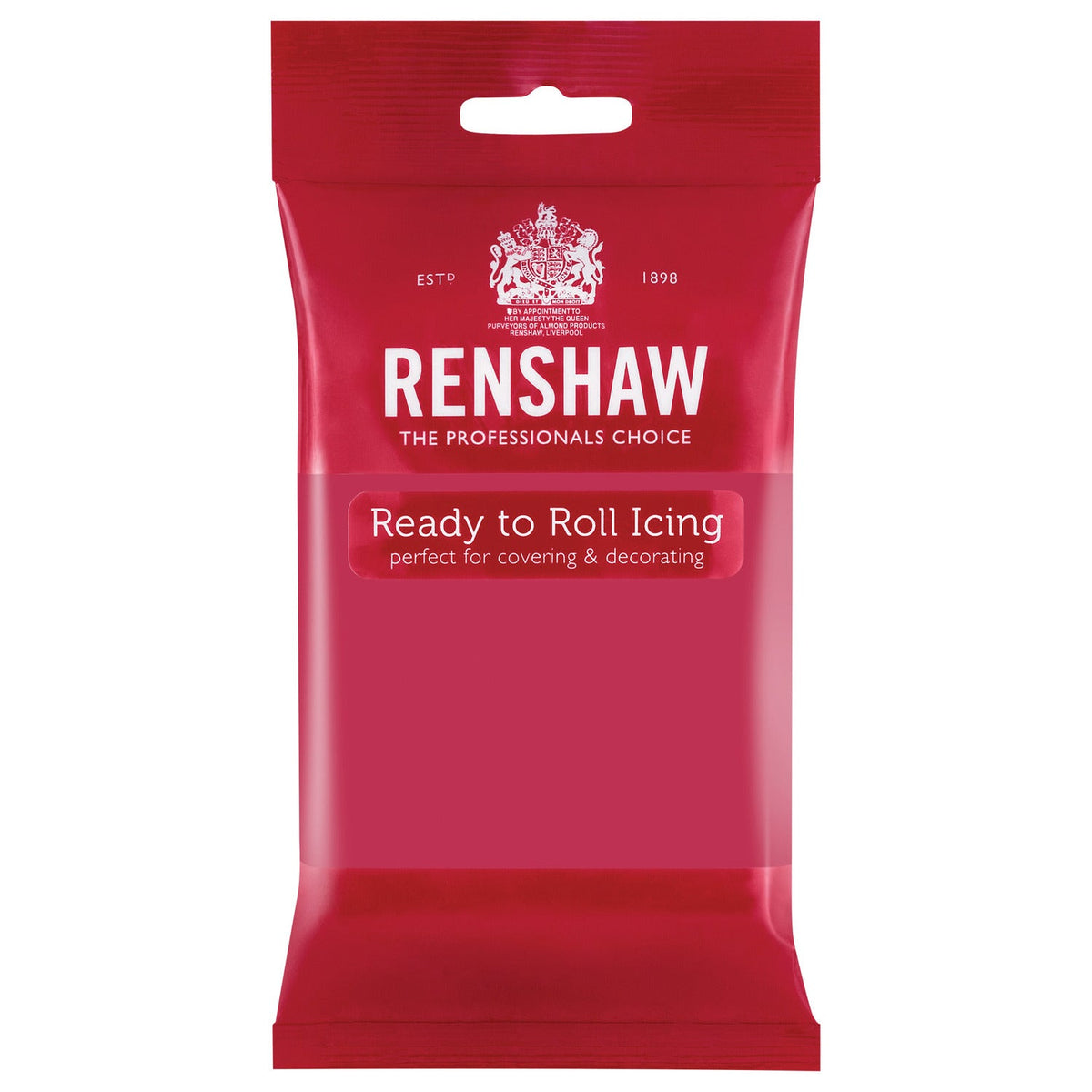 Renshaw Ready to Roll Coloured Icing - 250g Fuchsia Pink