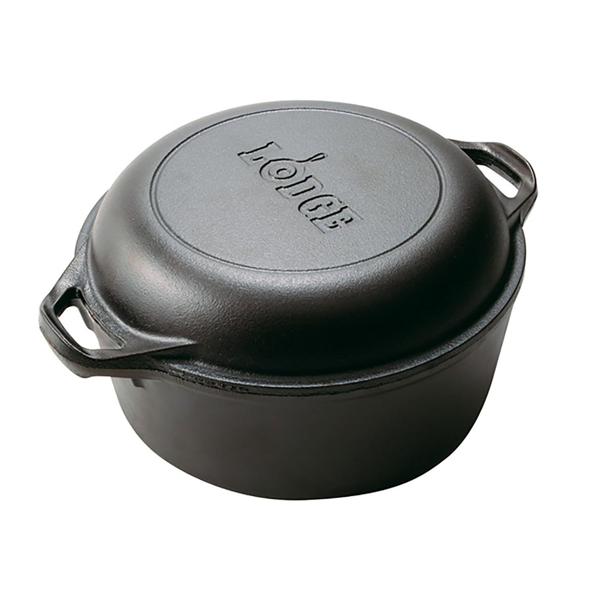 Lodge Cast Iron Double Dutch Oven 26cm