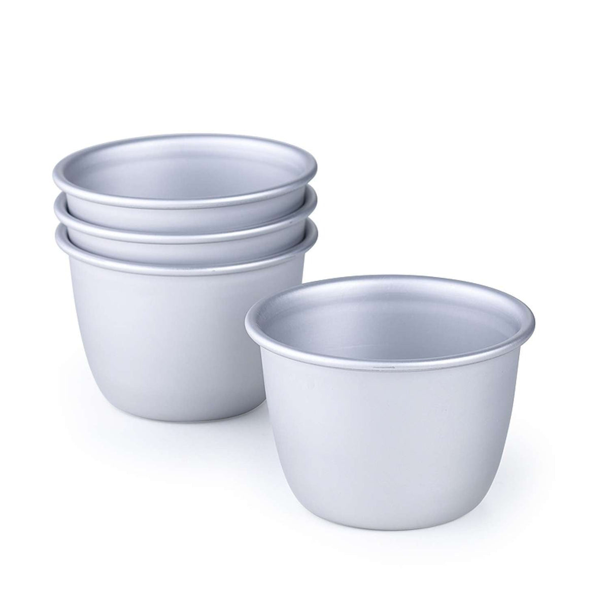 Mini Pudding Basins 209ml Set of 4 – Even Heat Distribution Perfect For Steamed Puds
