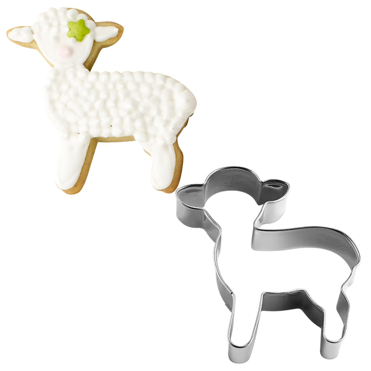 Lamb Stainless Steel Cookie Cutter