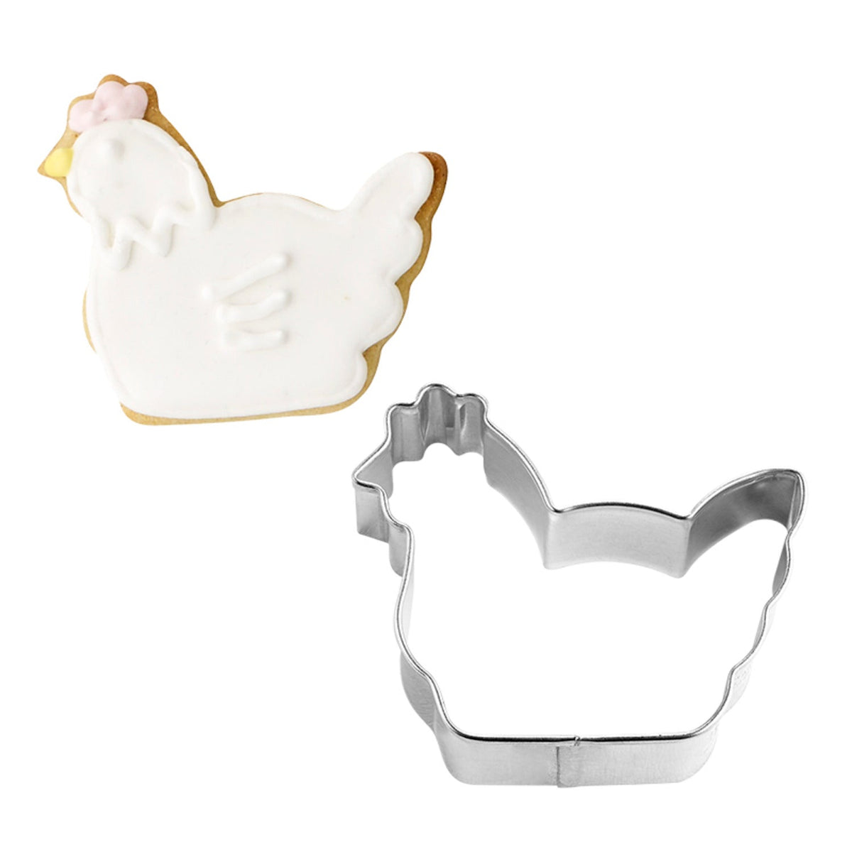 Hen Stainless Steel Cookie Cutter