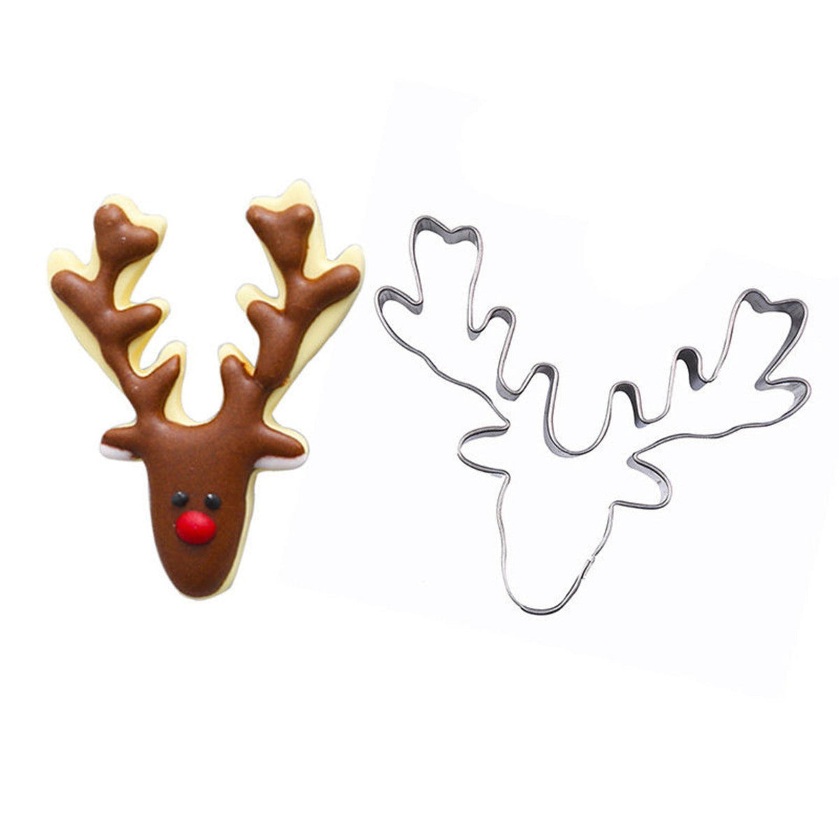 Rudolph Cookie Cutter 9cm
