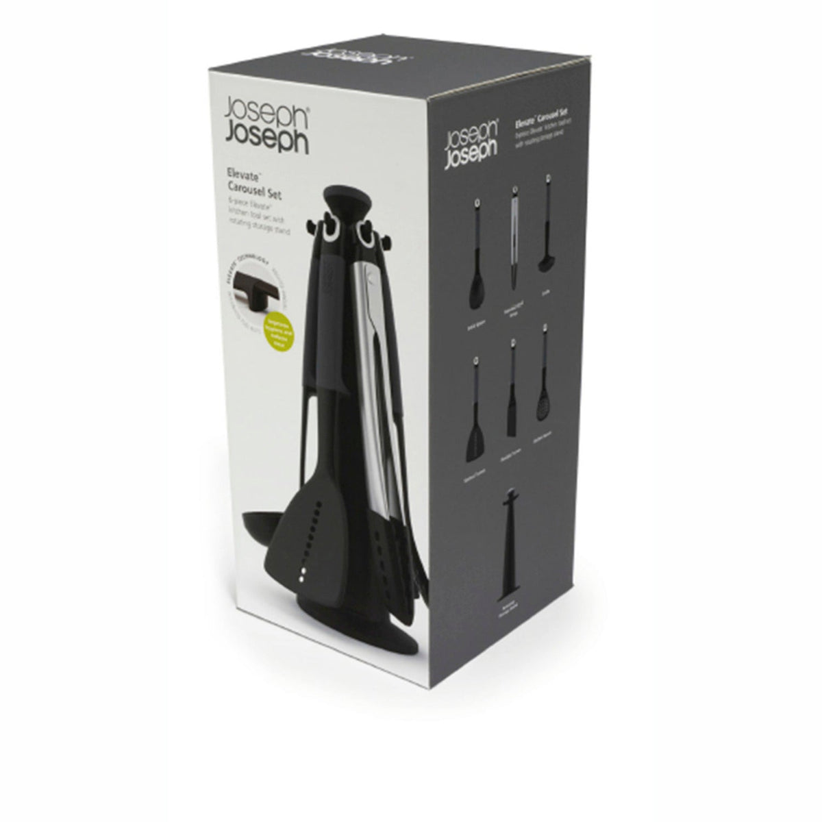 Joseph Joseph Elevate Carousel 6 Piece Utensil Set Grey