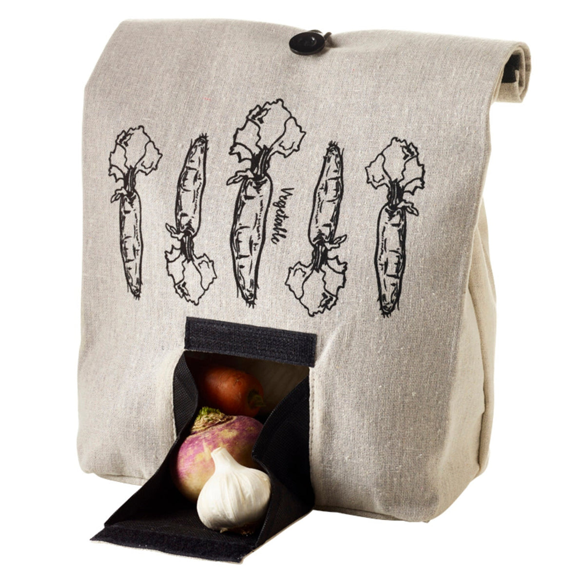 Lakeland Vegetable Bag with Button Tie Closure