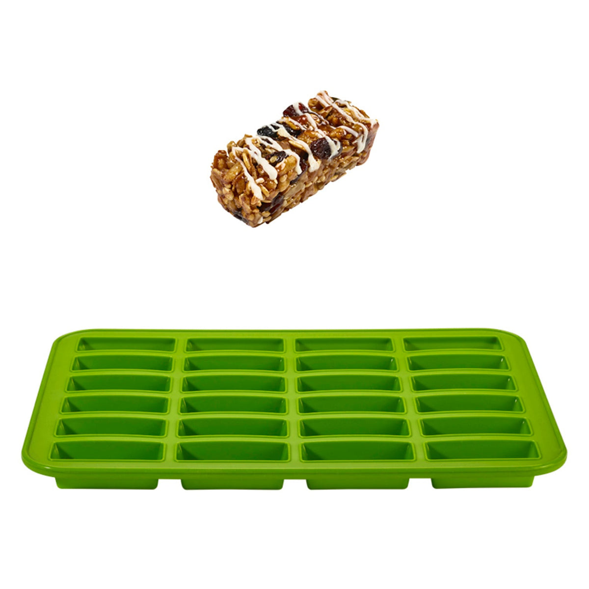 Reinforced Silicone 24-Cup Mini Loaf Rectangular Mould