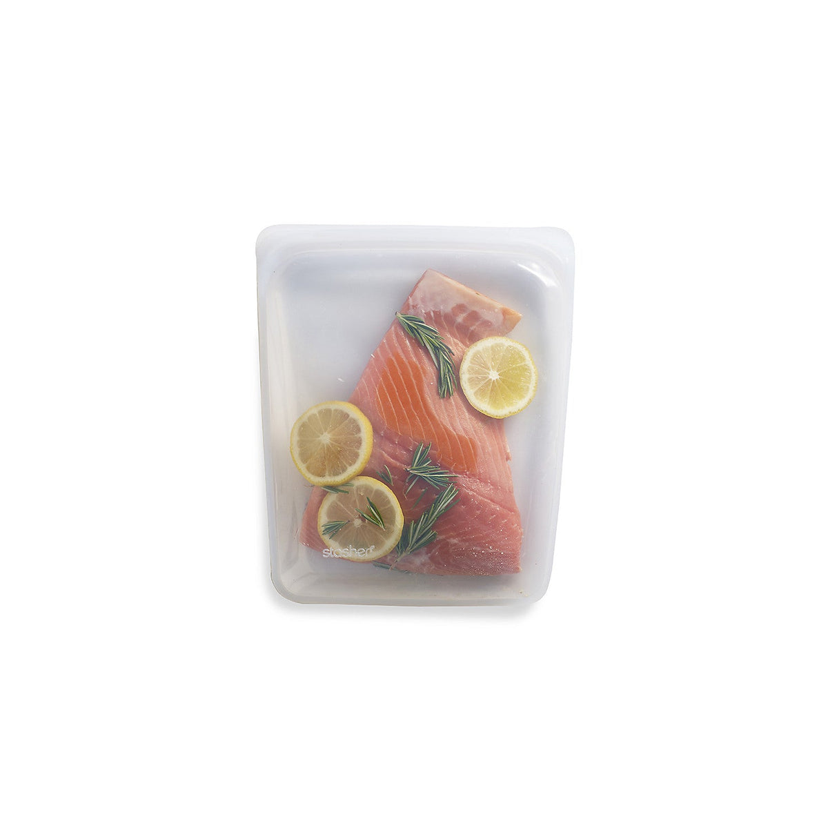 Stasher Reusable Food Storage Bag Clear - Large 1.9L