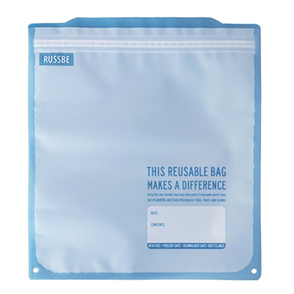 Russbe Reusable Freezer Bags – Pack of 8