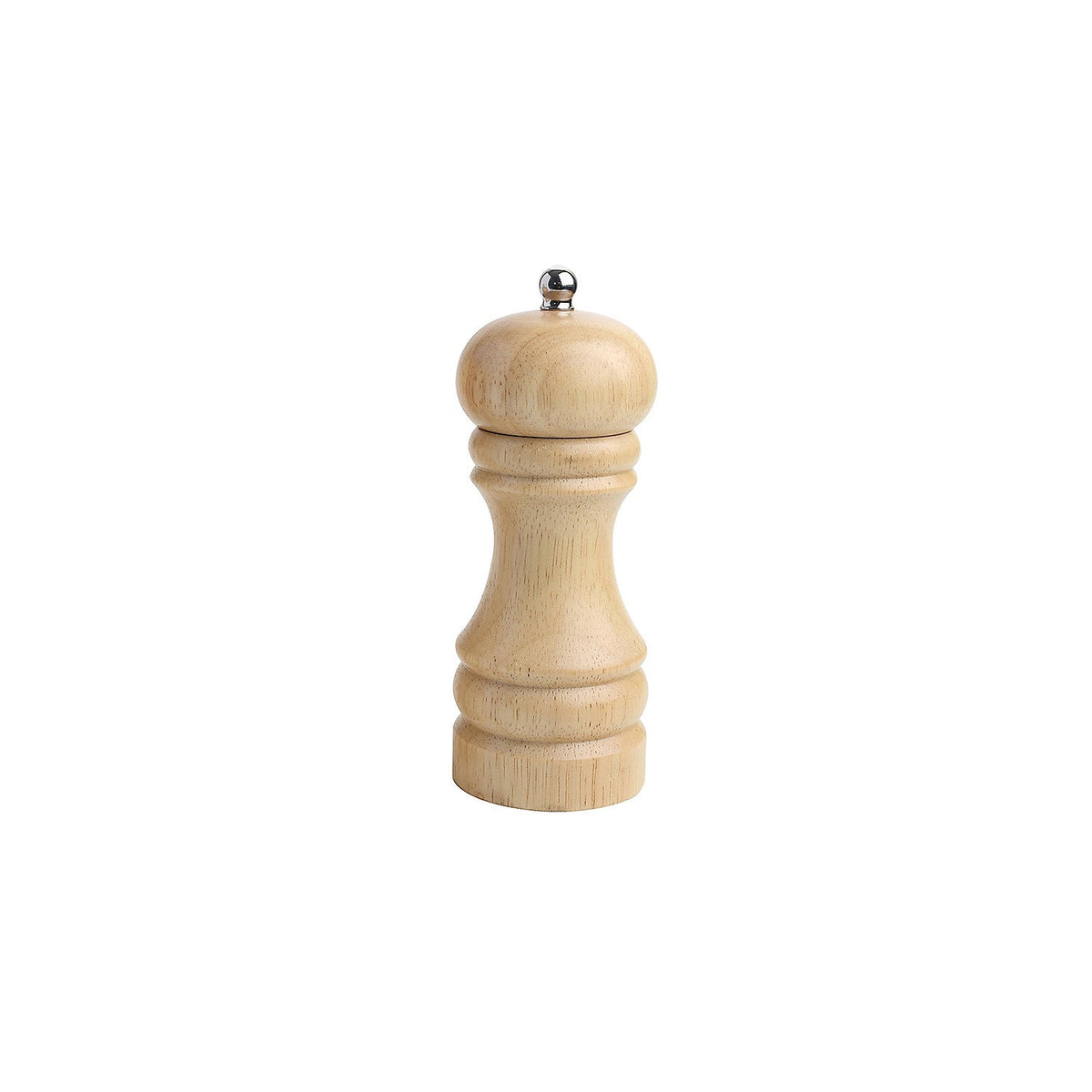 T&G Capstan Salt Mill Hevea Wood 15cm