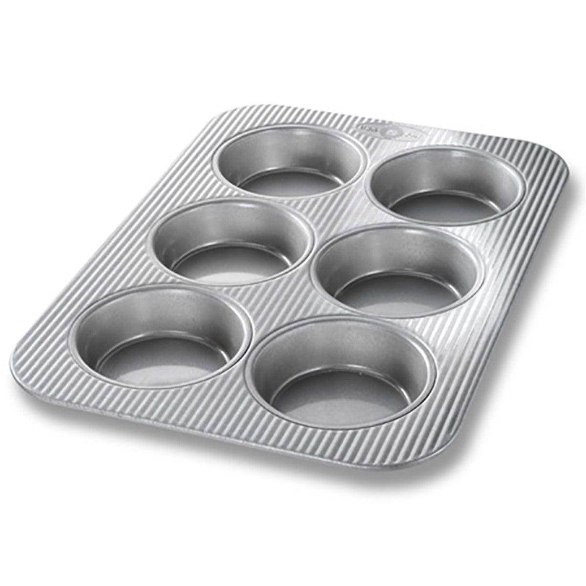 USA Pan 6-Hole Mini Round Cake Pan