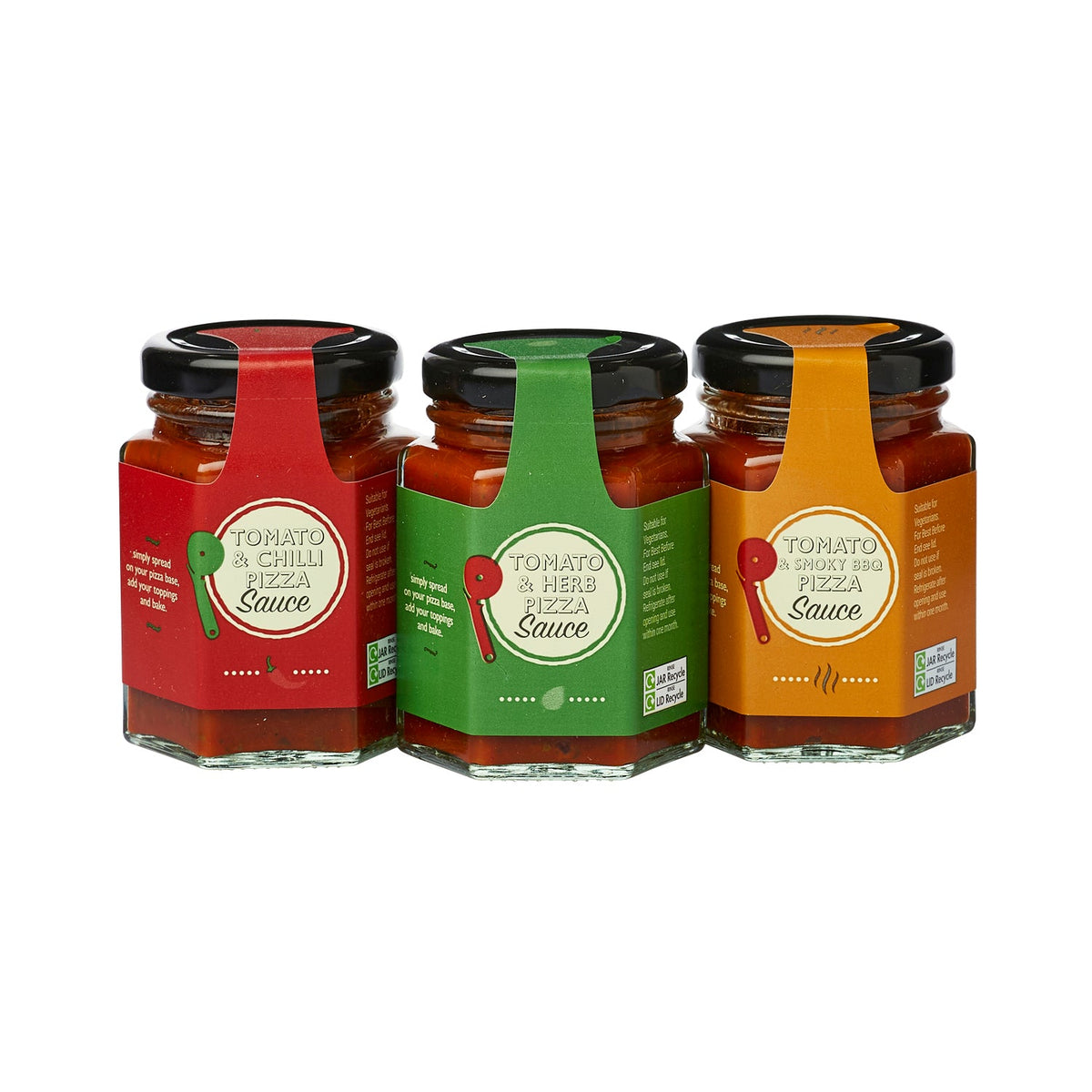 Lakeland Pizza Sauce Trio 3 x 105g