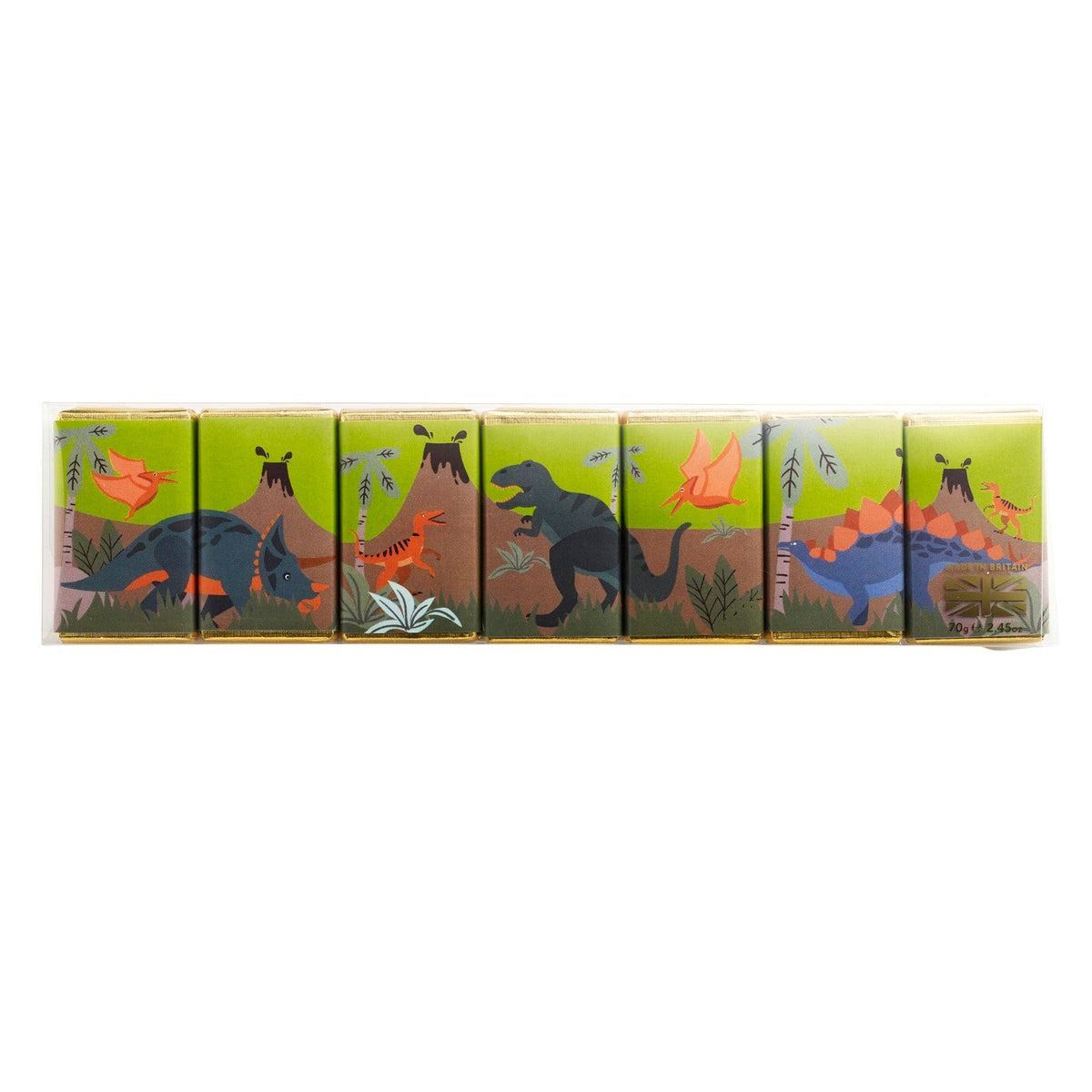 House of Dorchester Dinosaur Milk Chocolate Slims 70g